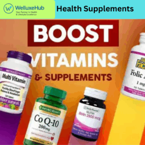 Herbal health supplements and protein powders for wellness and fitness – Buy online at WelluxeHub