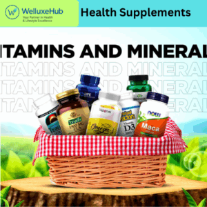 Premium multivitamins and nutritional supplements for men and women – WelluxeHub Pakistan
